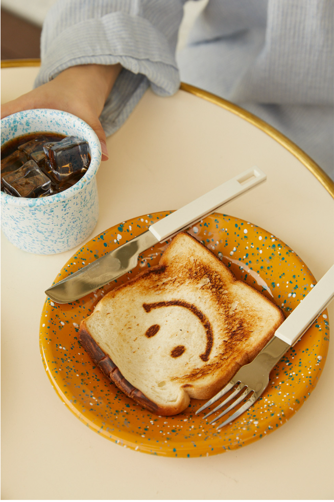 Eding Enamelware Serving Plate