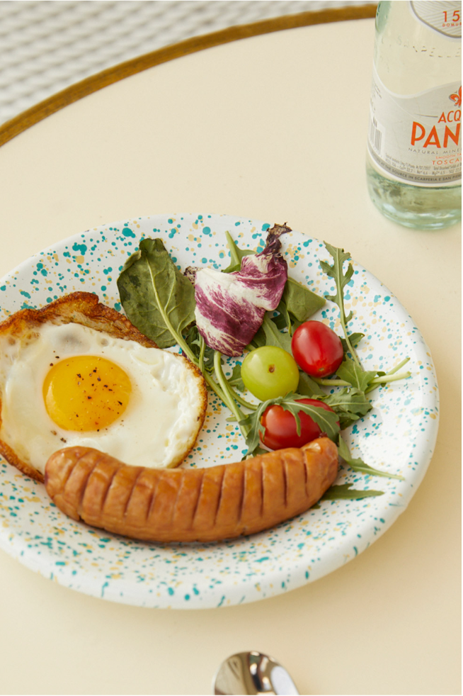 Eding Enamelware Serving Plate