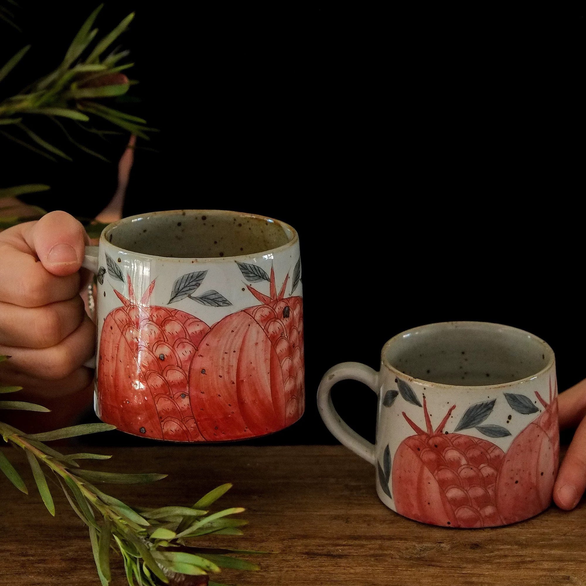 Cool Banana Hand Craft Coffee Cups 300ML