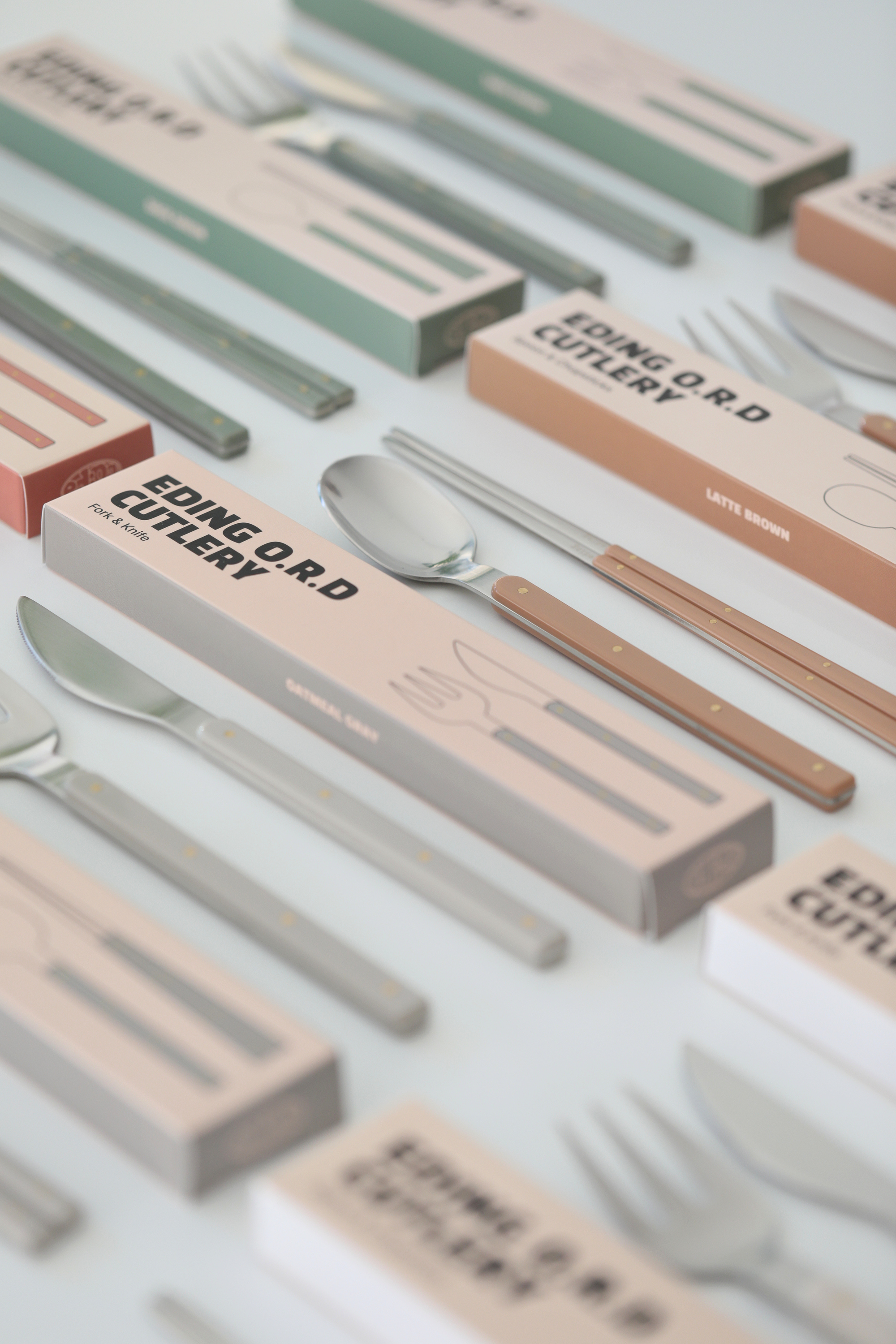 Eding O.R.D. Cutlery Spoon &amp; Chopstick Set